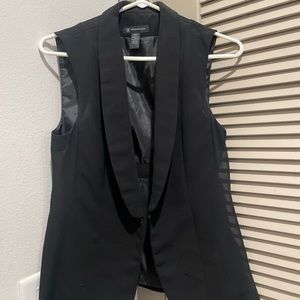 Black vest